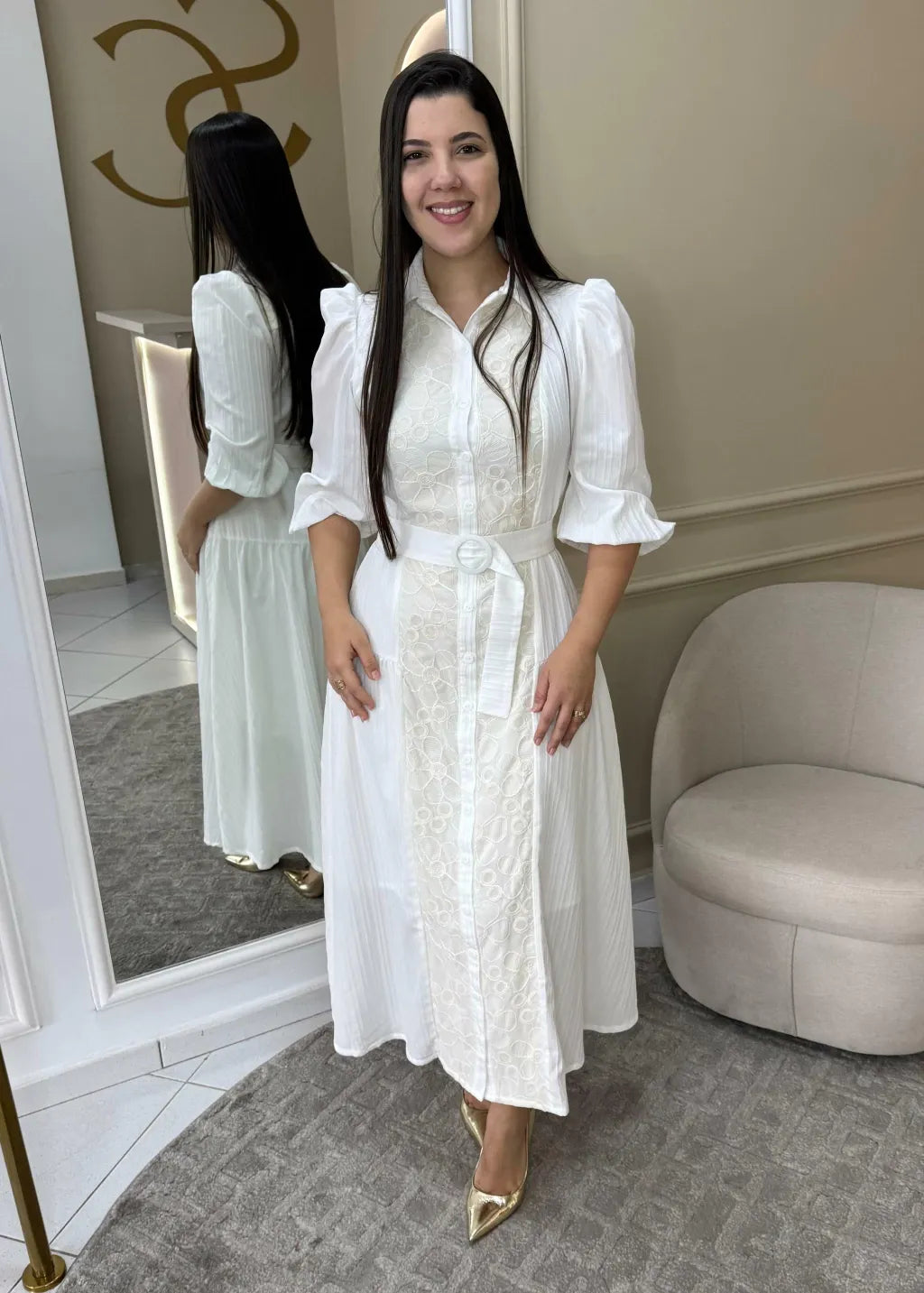 1292 | Vestido Fabíola - Off