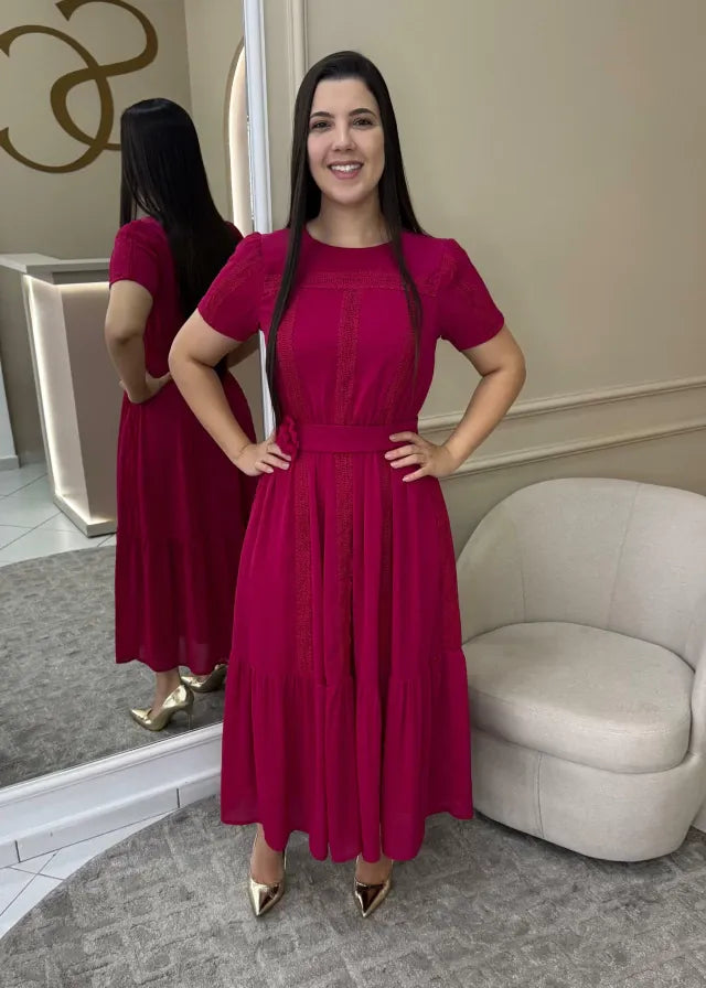 1337 | Vestido Goreti - Marsala