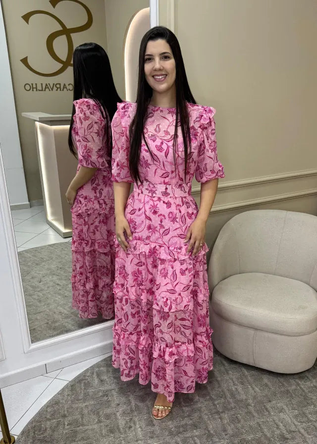 1317 | Vestido Edna - Estampado