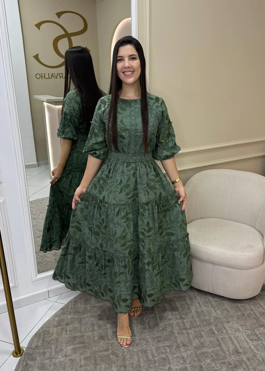 1246 | Vestido Deise - Verde