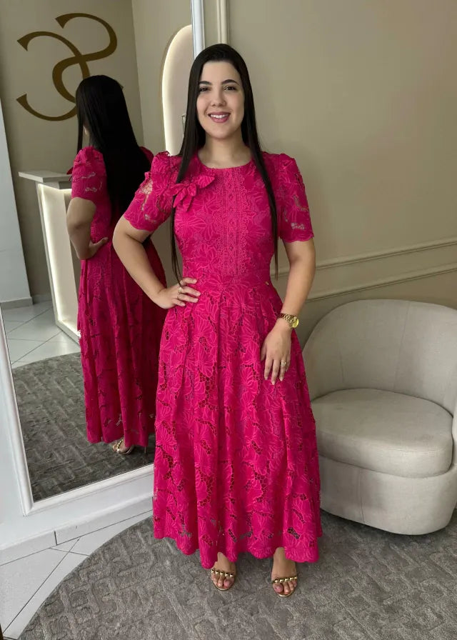 1316 | Vestido Laís - Rosa