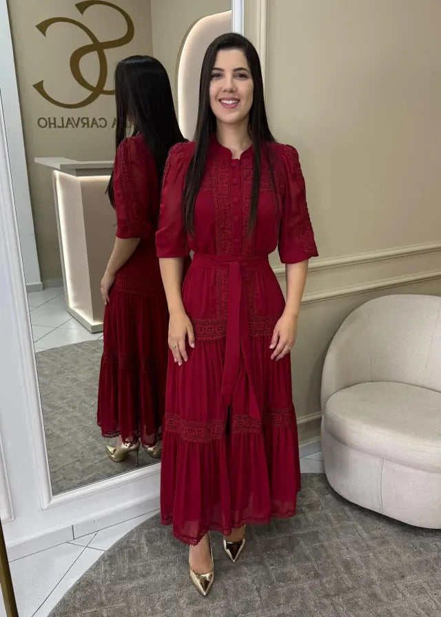 1247 | Vestido Lais - Marsala