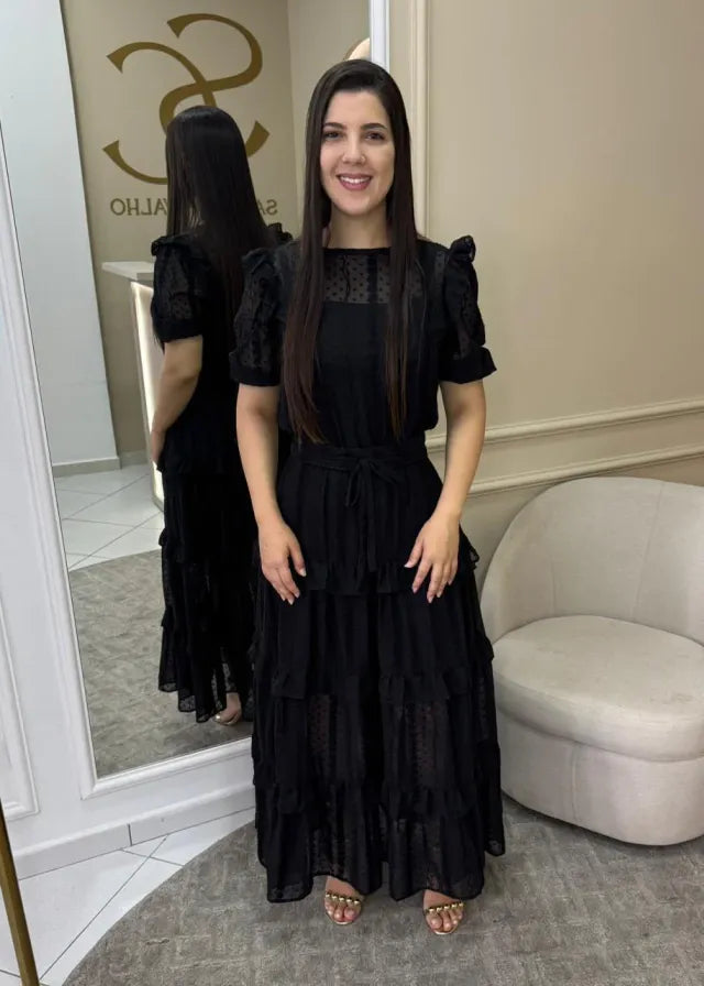 1268 | Vestido Manu - Preto
