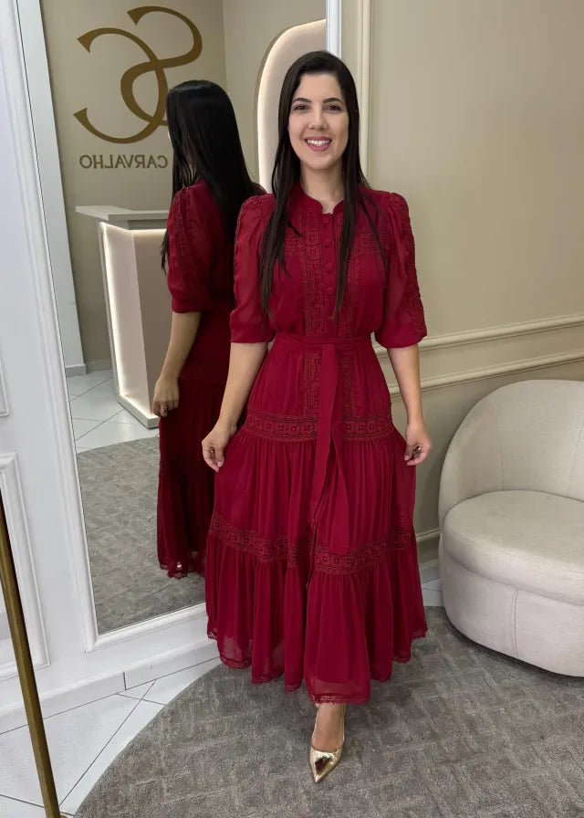 1247 | Vestido Lais - Marsala