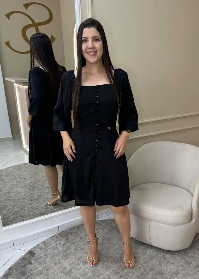 1315 | Vestido Fabíola - Preto