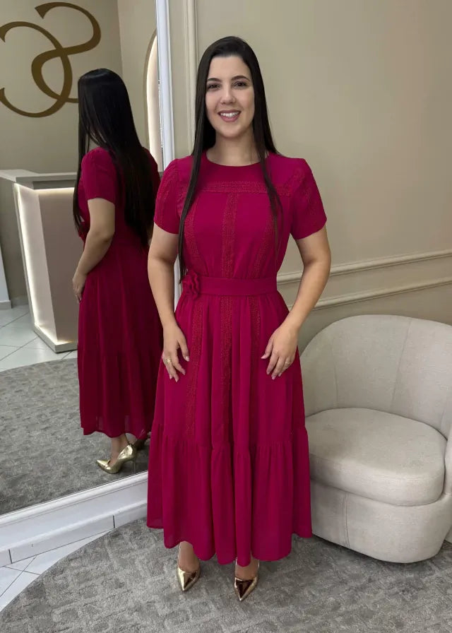 1337 | Vestido Goreti - Marsala