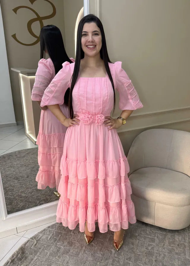 1320 | Vestido Bruna - Rosa