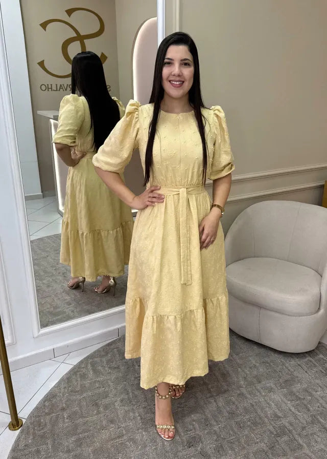 1249 | Vestido Karol - Amarelo