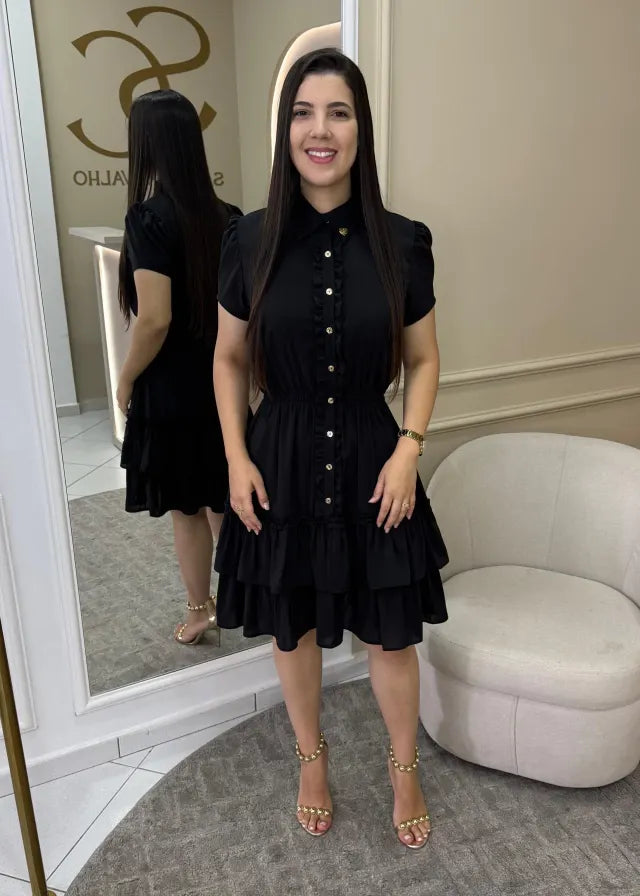 1282 | Vestido Heloisa - Preto