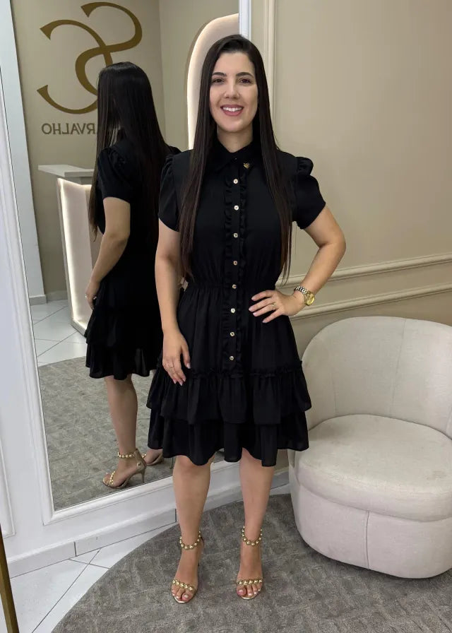 1282 | Vestido Heloisa - Preto