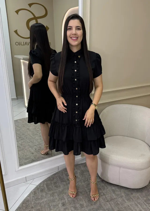 1282 | Vestido Heloisa - Preto