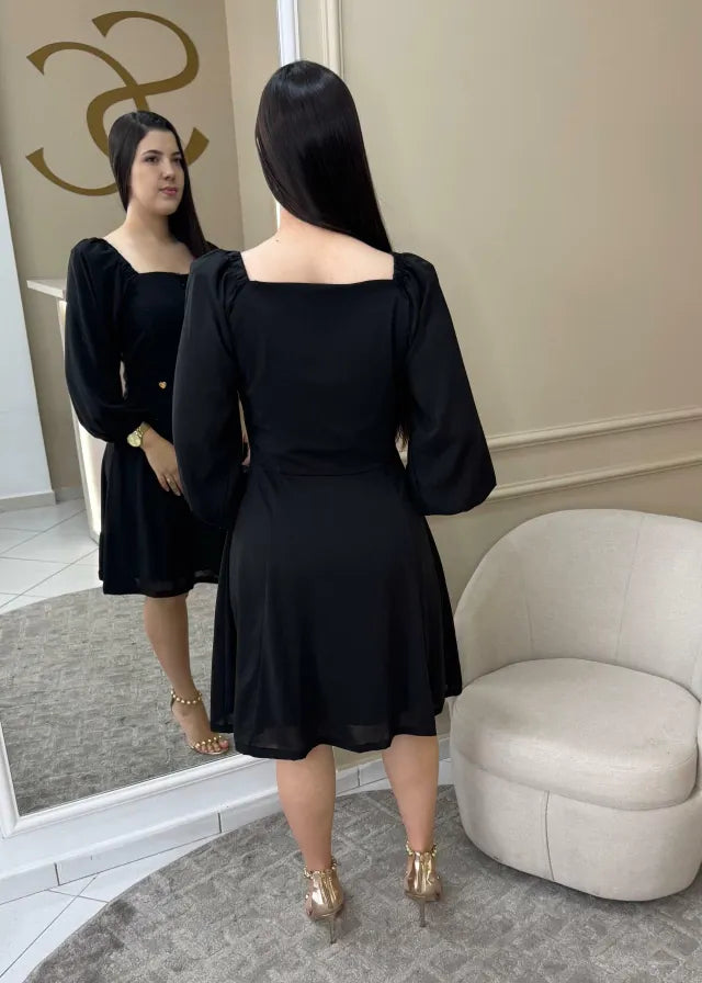 1315 | Vestido Fabíola - Preto